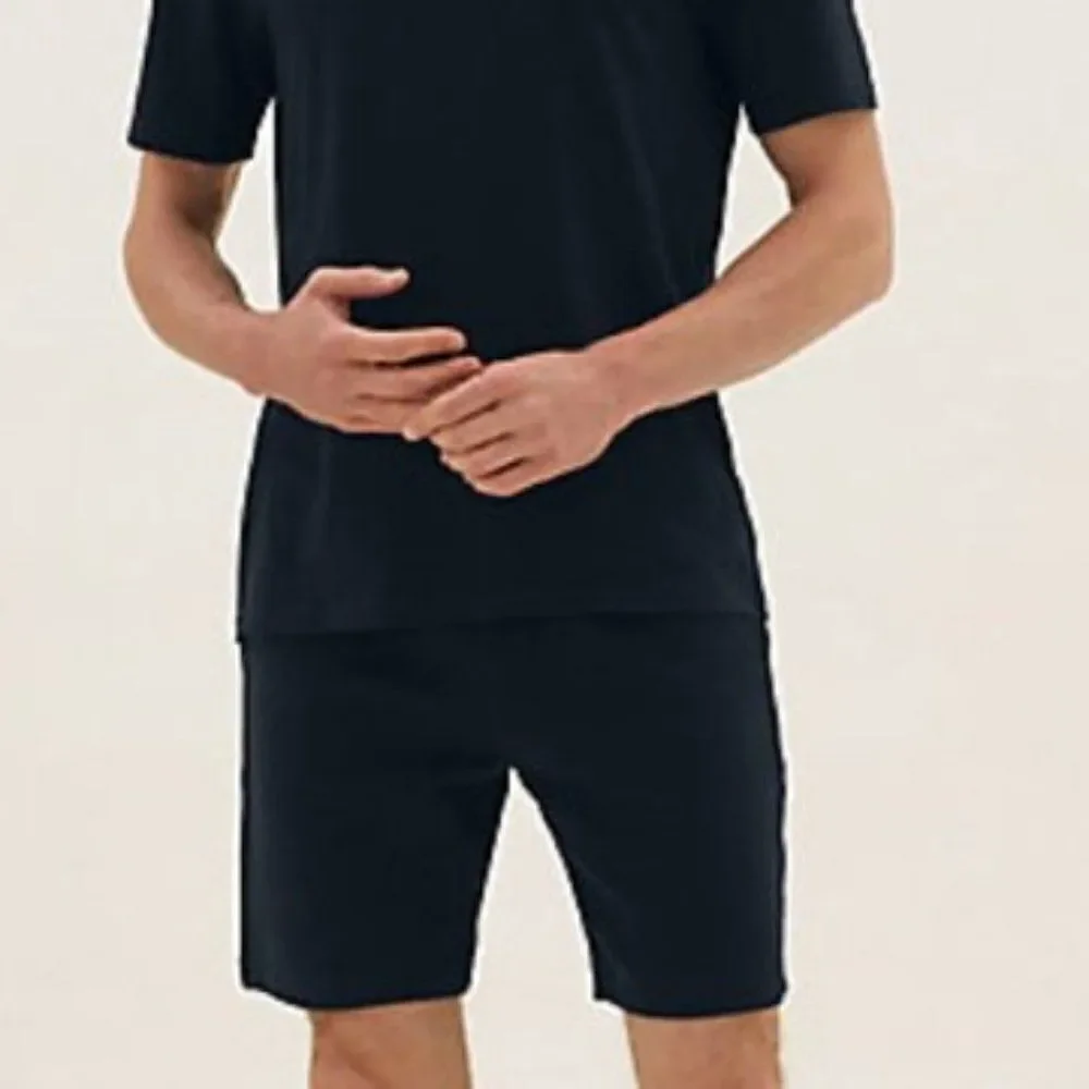 Zara Black Cotton Blend Summer Outdoor Hiking Shorts For Men's Size 30